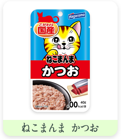 ねこまんま　かつお　パッケージパウチ
