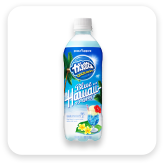 がぶ飲みBlue Hawaii　パッケージボトル