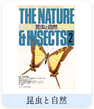 昆虫と自然の表紙