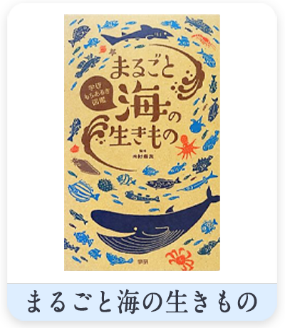 まるごと海のいきもの　表紙